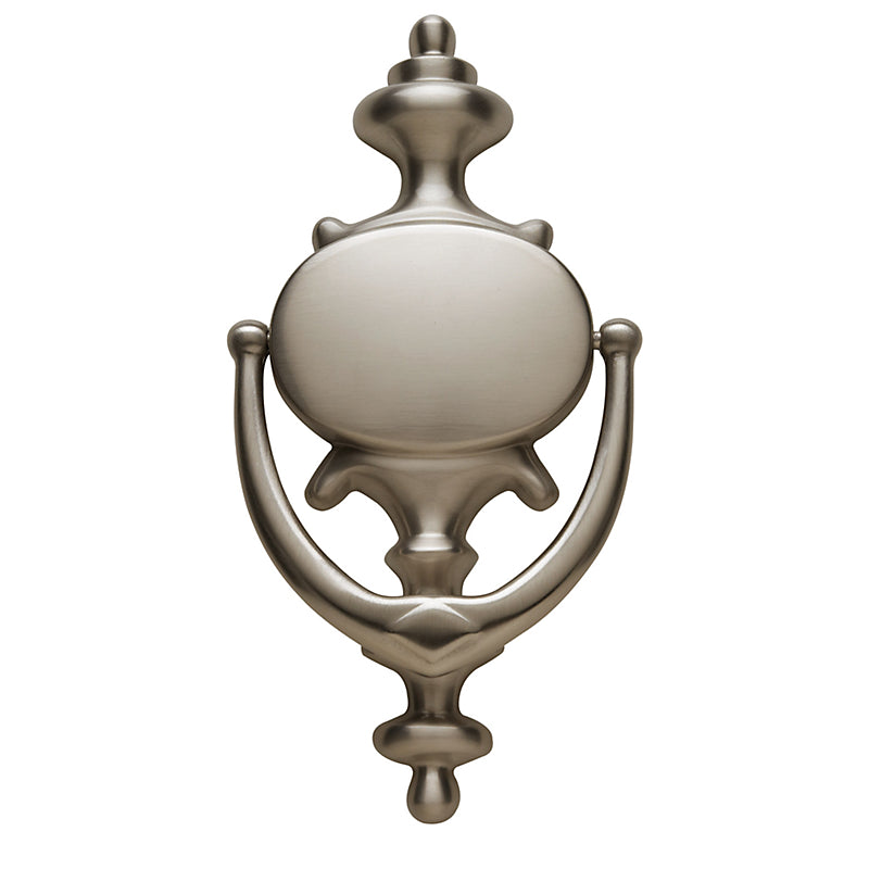 Baldwin Imperial Door Knocker In Satin Nickel