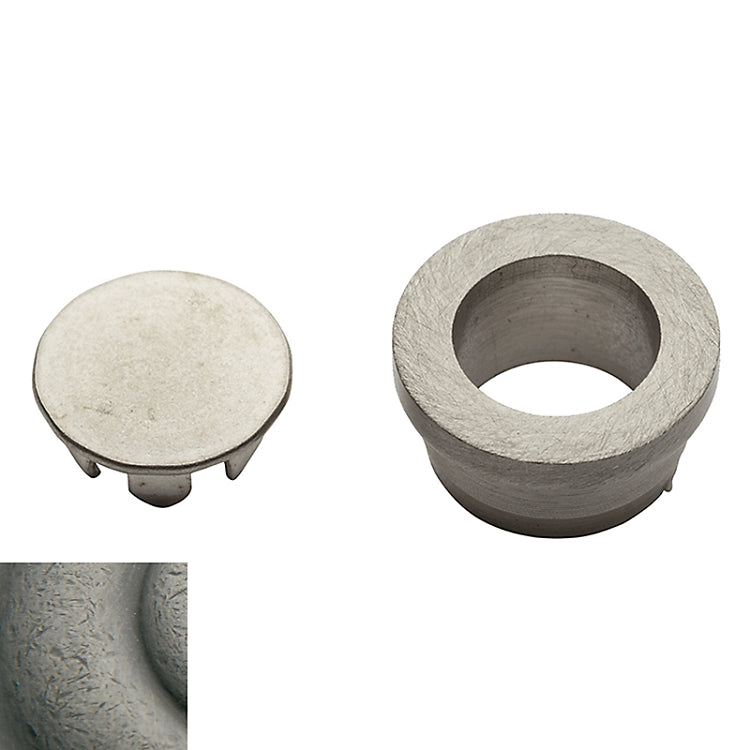 Baldwin Estate 0407 Emergency Trim with Cover - Distressed Antique Nickel