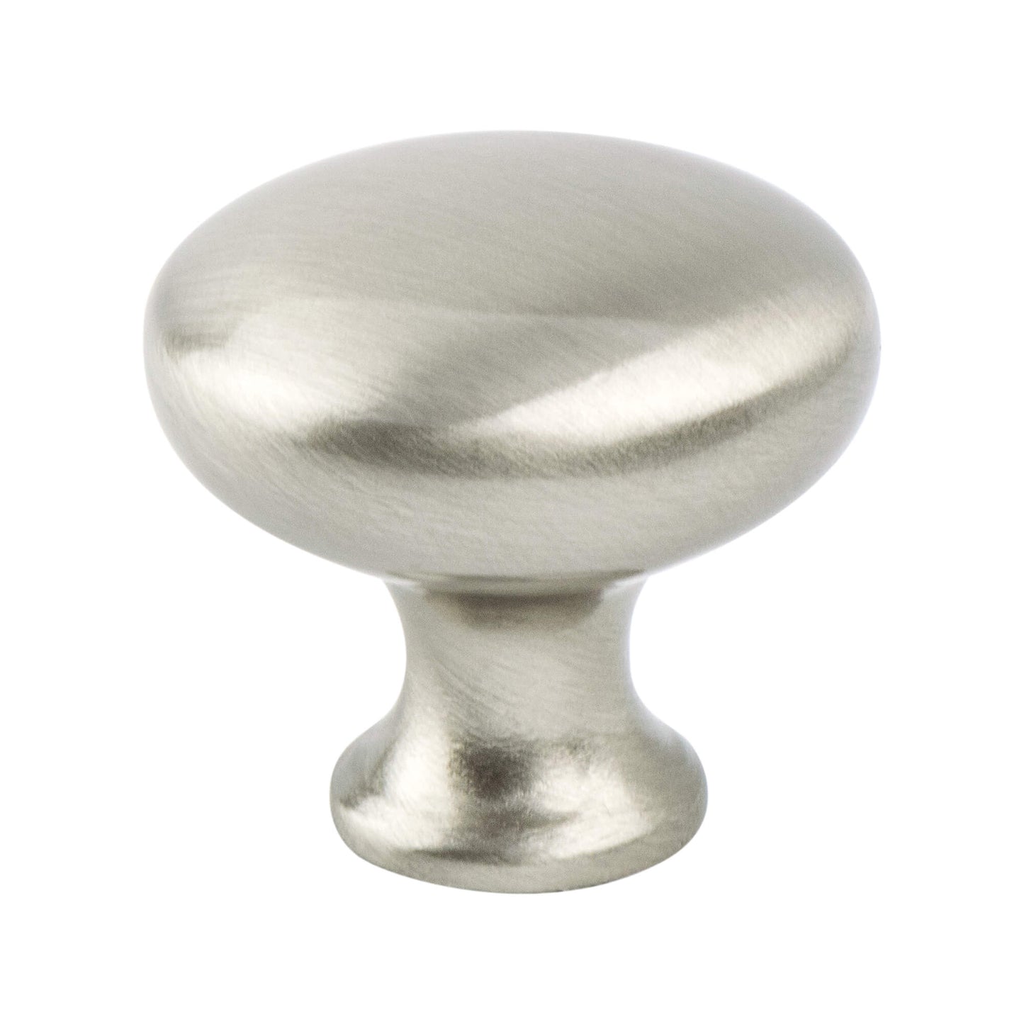 Berenson Traditional Advantage Four Brushed Nickel Mushroom Knob