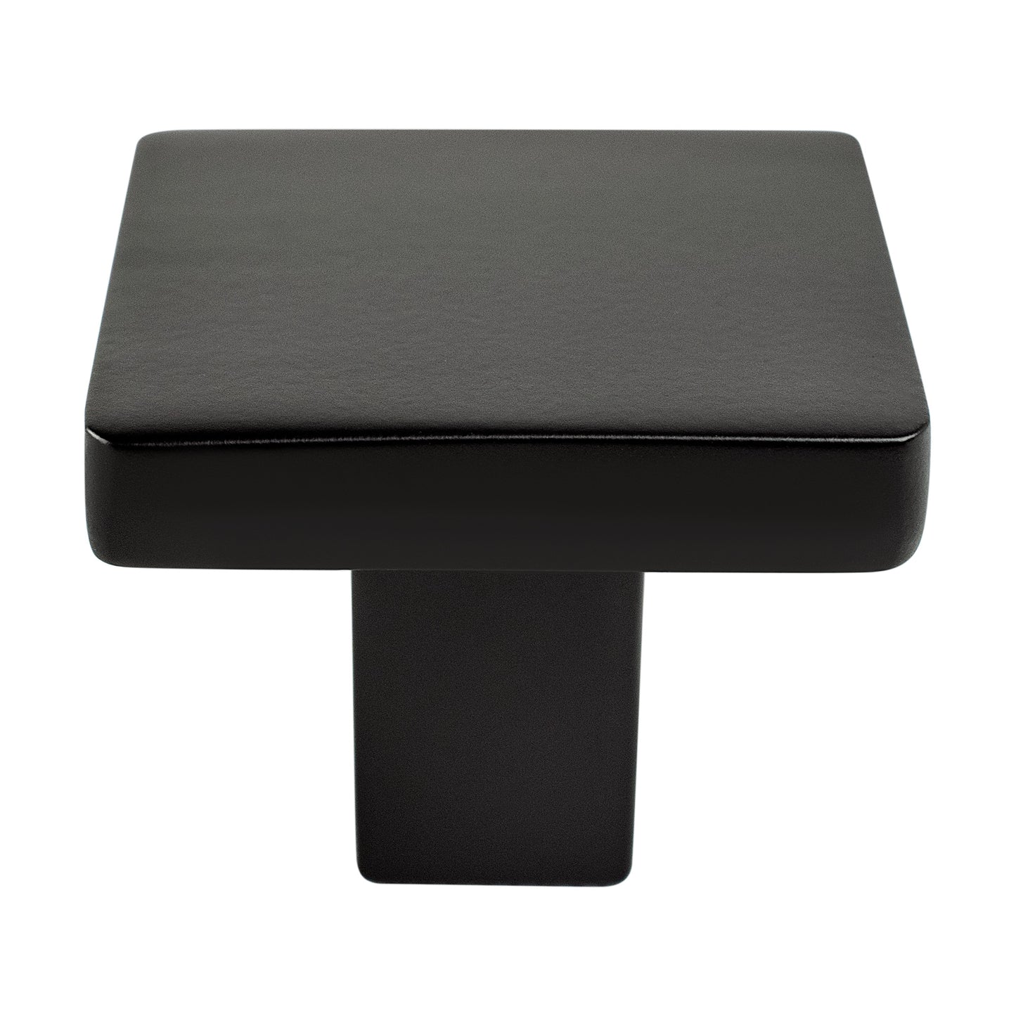 Berenson Contemporary Advantage One Matte Black Square Knob