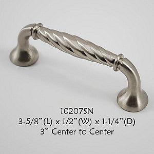 Cabinet Knob - Shown in Satin Nickel