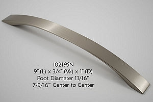 Cabinet Pull - Shown in Satin Nickel