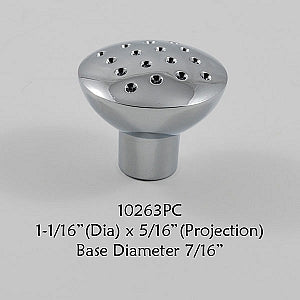 Cabinet Knob - Shown in Polished Chrome
