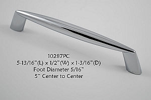 Cabinet Pull - Shown in Polished Chrome