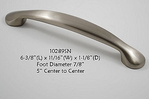Cabinet Pull - Shown in Satin Nickel