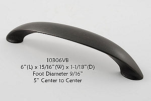Cabinet Pull - Shown in Venetian Bronze