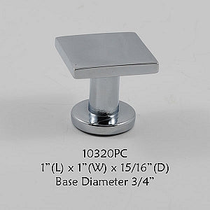 Cabinet Knob - Shown in Polished Chrome