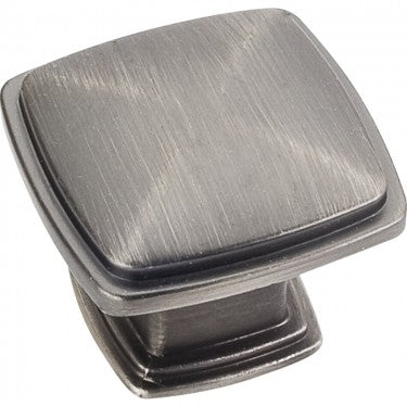 Hardware Resources Milan 1 Cabinet Knob in Brushed Pewter