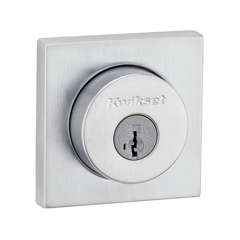 Kwikset 159SQT Modern Halifax Style Double Cylinder Deadbolt
