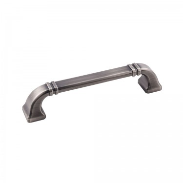Hardware Resources 5 13/16" Ella Brushed Pewter Cabinet Pull