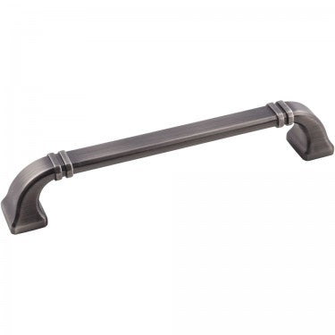 Hardware Resources 7 1/16" Ella Brushed Pewter Cabinet Pull