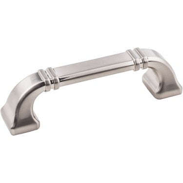 Hardware Resources 4 1/2" Ella Satin Nickel Cabinet Pull