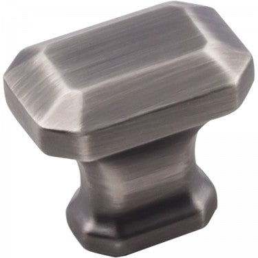 Hardware Resources Ella Cabinet Knob in Brushed Pewter