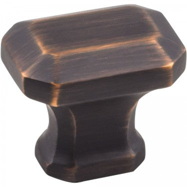 Hardware Resources Ella Cabinet Knob in Brushed Oil Rubbed Bronze