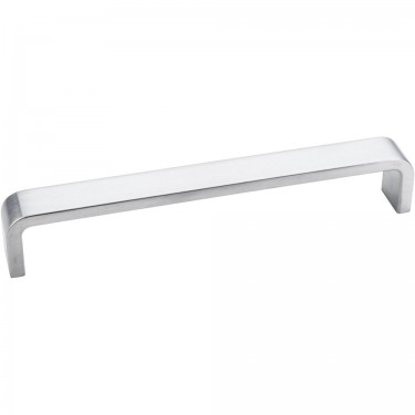 Hardware Resources 6-9/16" Asher Brushed Chrome Cabinet Pull