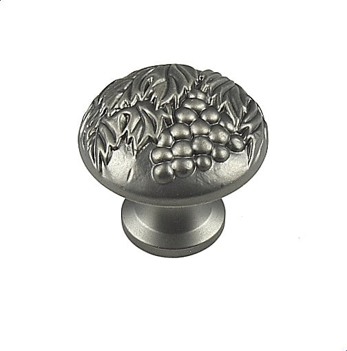 Vineyard 1 3/8 Inch Cabinet Knob in Antique Nickel