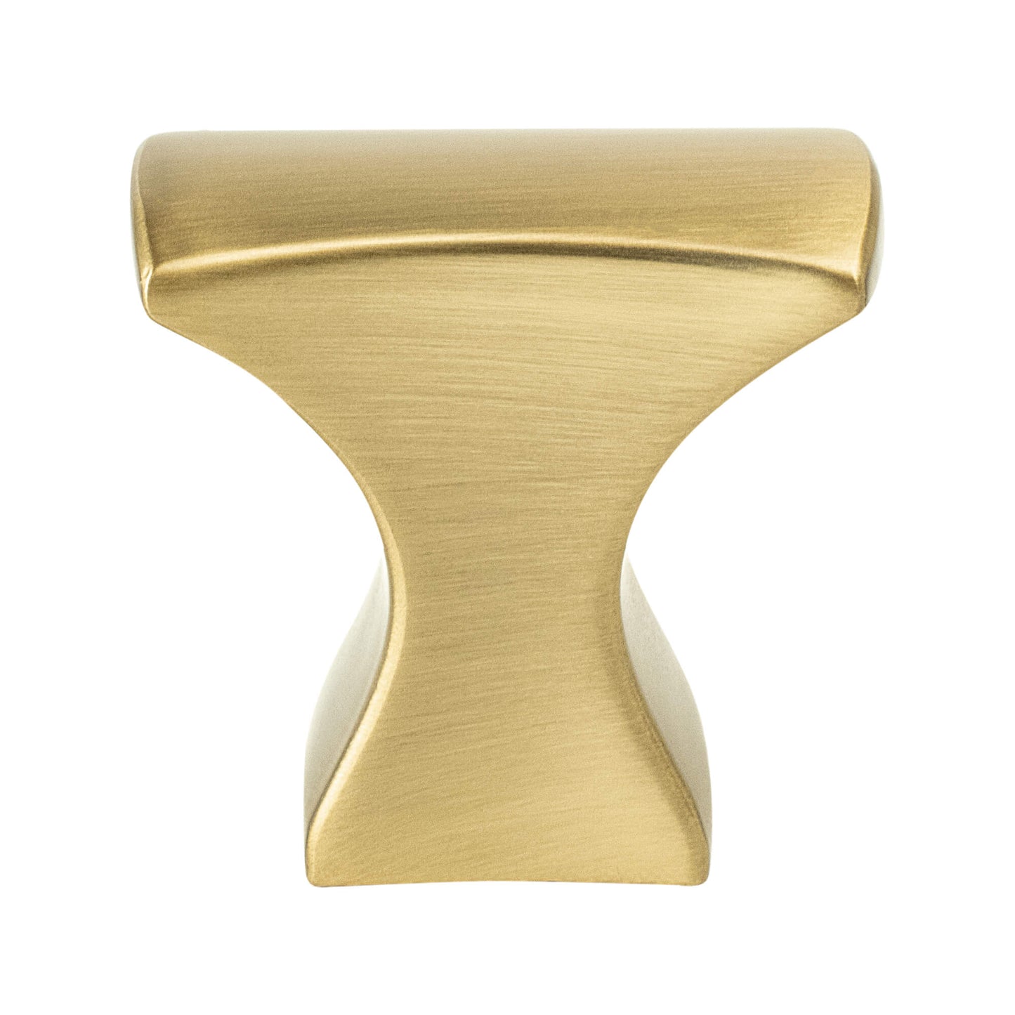 Berenson Aspire Knob 1-1/4 Inch Long Modern Brushed Gold