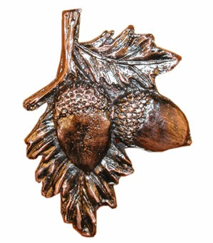 Bucksnort Acorns Branck Cabinet Knob