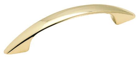 Amerock 3 Inch Modern Cabinet Pull In Polished Brass