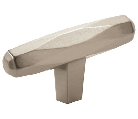 Amerock St. Vincent 2-1/2 Inch Cabinet Knob In Satin Nickel