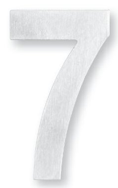 Inox 4" House Number