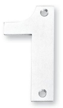 Inox 3" House Number