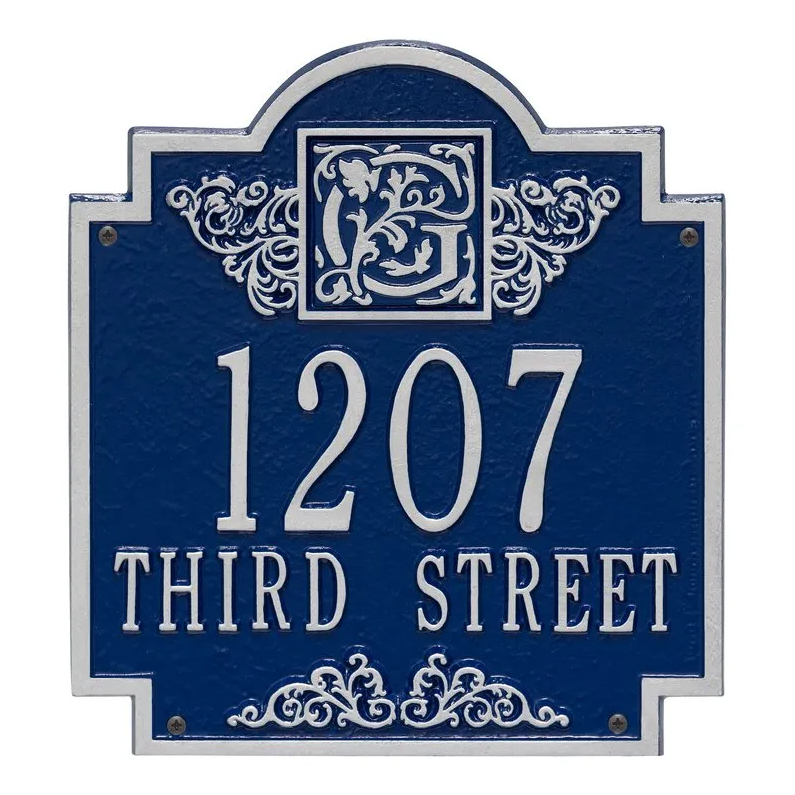 Whitehall Monogram Standard Wall Two Line