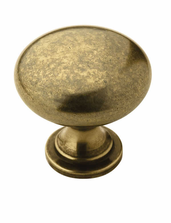 Amerock Edona 1-1/4 Inch Cabinet Knob Burnished Brass
