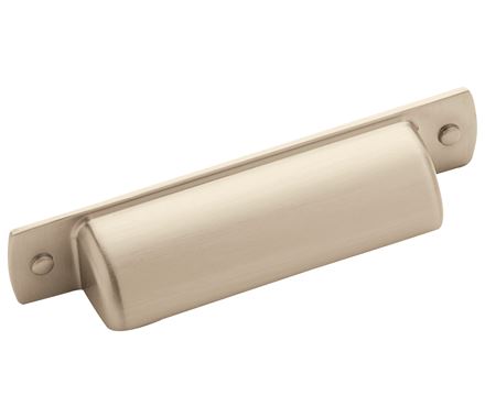 Amerock Rochdale 3 Inch Cup Pull Satin Nickel