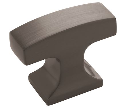 Amerock Westerly 1-5/16 Inch Cabinet Knob In Graphite