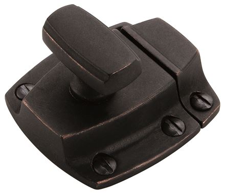 Amerock Highland Ridge 1-7/8 Inch Latch In Dark Oiled Bronze