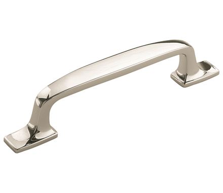 Amerock Highland 3 3/4 Inch Pull Polished Nickel
