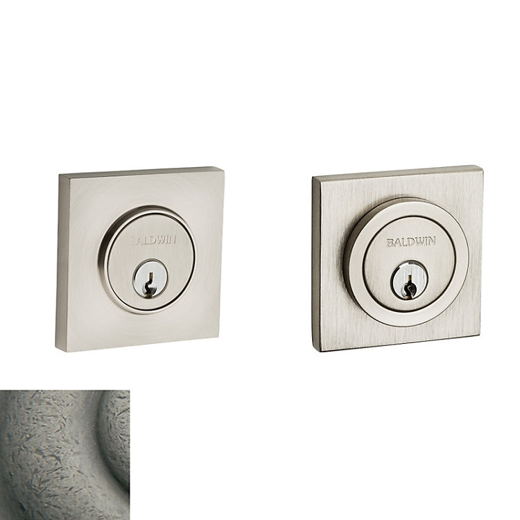 Baldwin Estate 8221 - Distressed ANtique Nickel