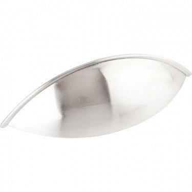 Hardware Resources Bordeaux Satin Nickel Cup Pull