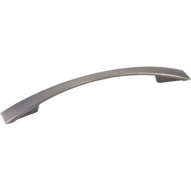 Hardware Resources 128 mm CC Brushed Pewter Flared Regan Cabinet Pull