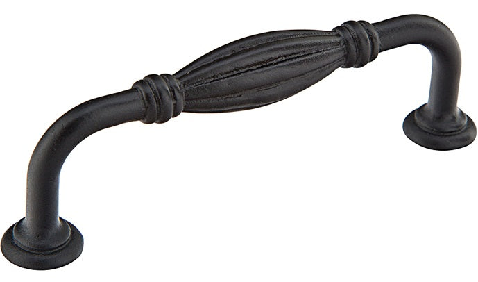 Emtek Bronze Fluted 8 Inch C-to-C Fixed Pull