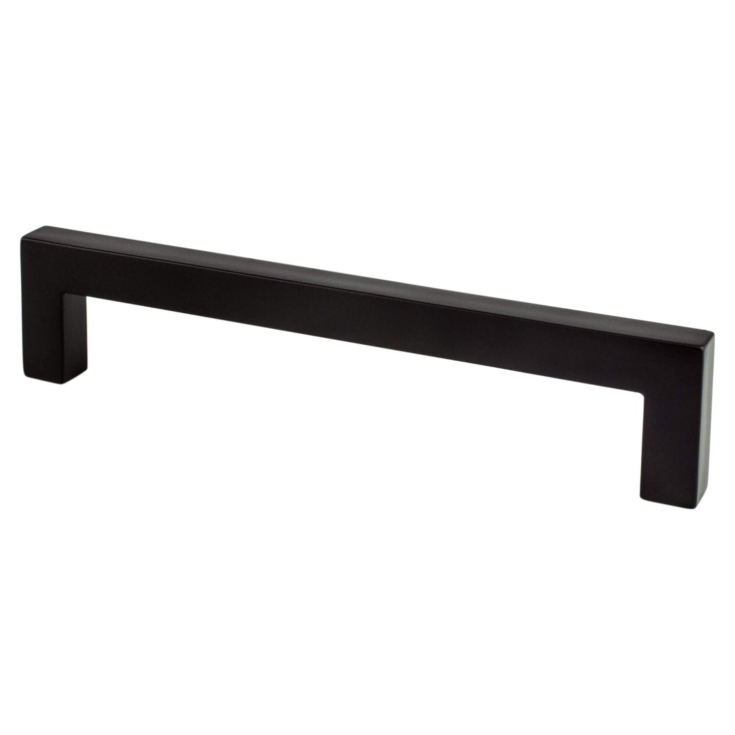 Berenson Contemporary Advantage One 128mm CC Matte Black Square Pull