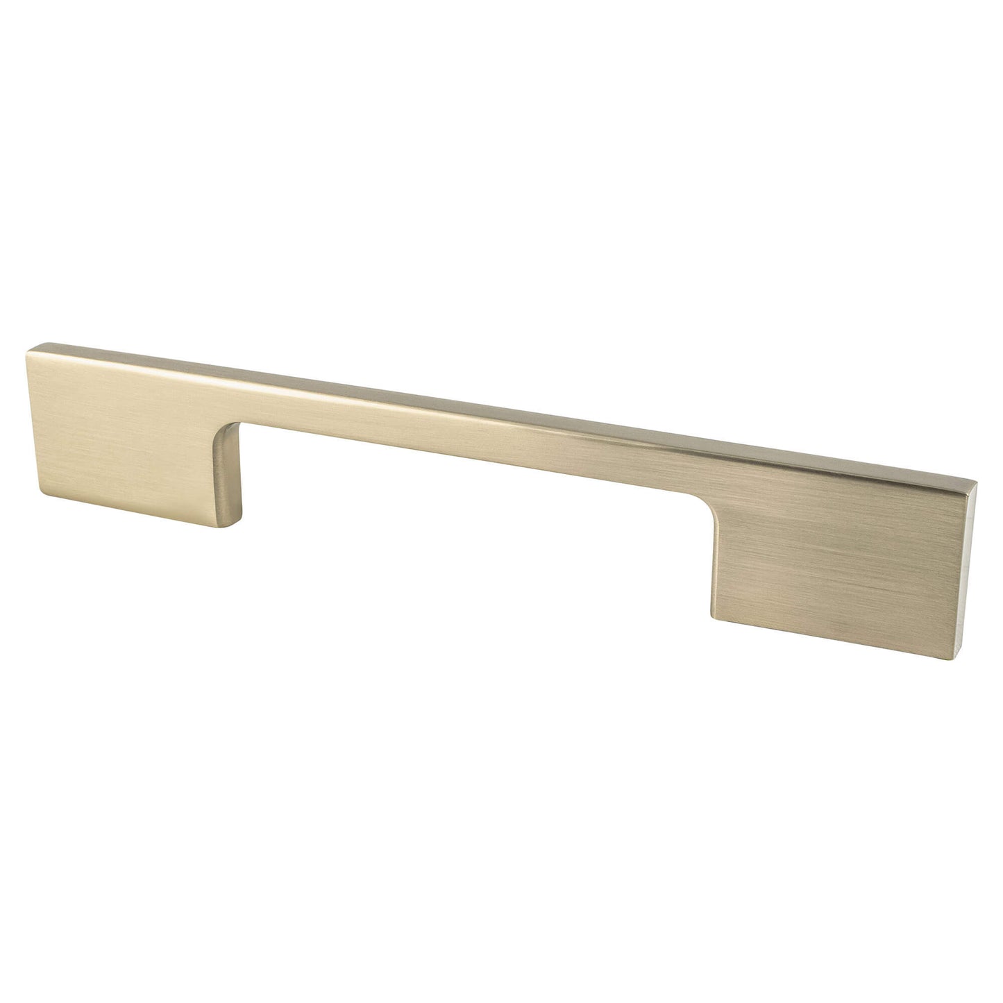 Berenson Contemporary Advantage Two 96mm CC Champagne Rectangle Pull
