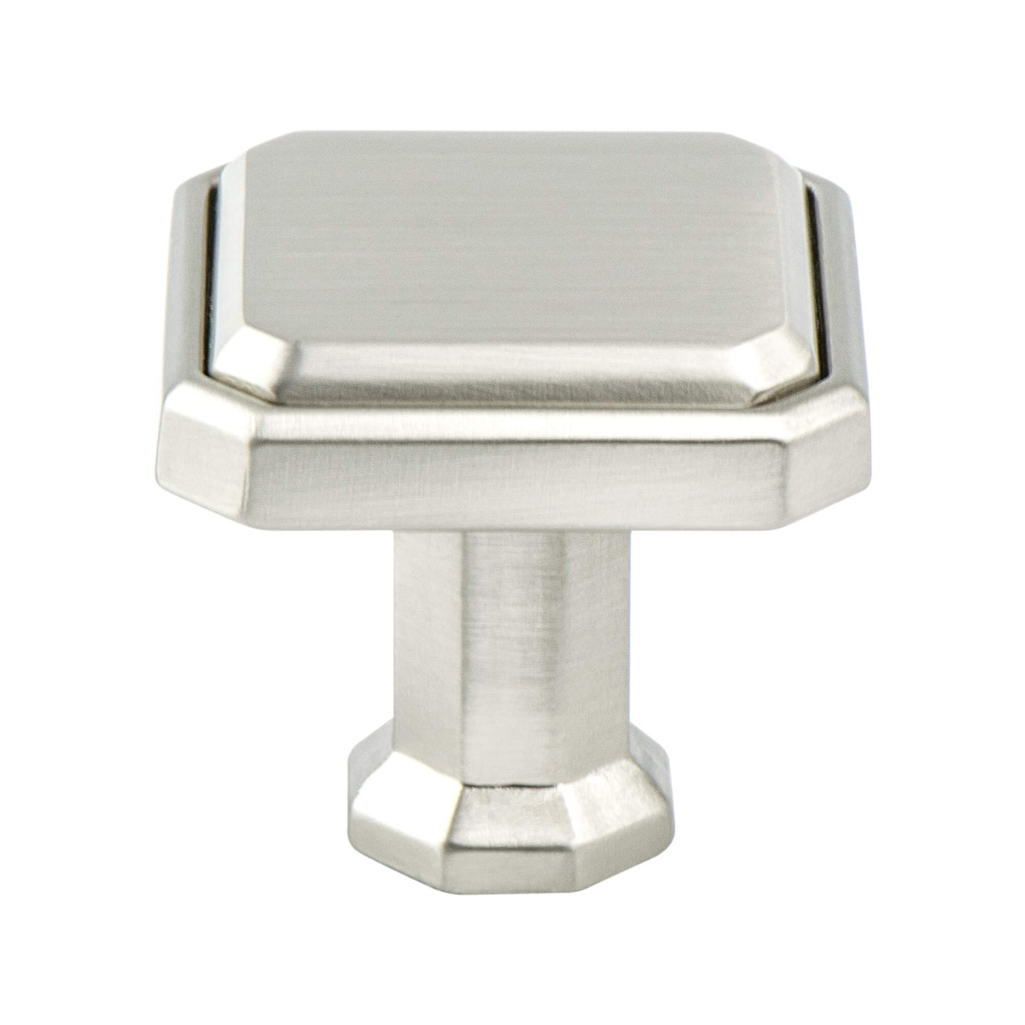 Berenson Harmony Knob 1-3/16 Inch Dia Brushed Nickel