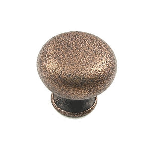 Rusticware 1 1/4" Cabinet Knob - Distressed Copper