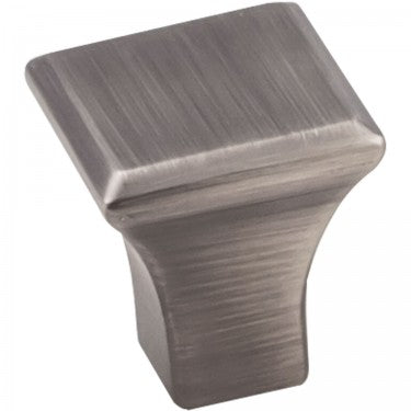 Hardware Resources Marlo 7/8" Cabinet Knob in Brushed Pewter