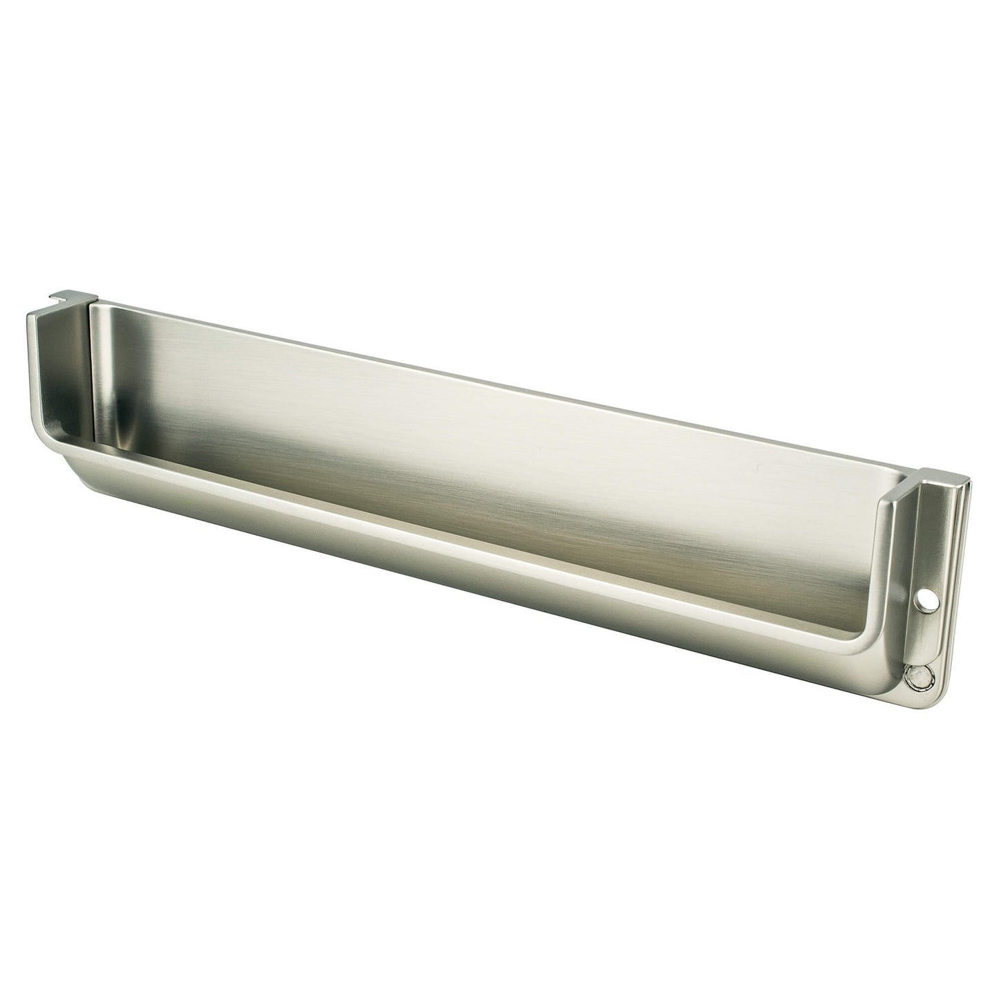 Berenson Recess Brushed Nickel Recessed Pull