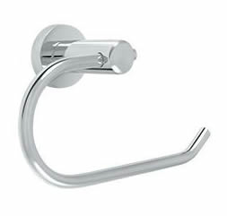 Deltana Nobe Series Single Post Toilet Paper Holder - Polished Chrome