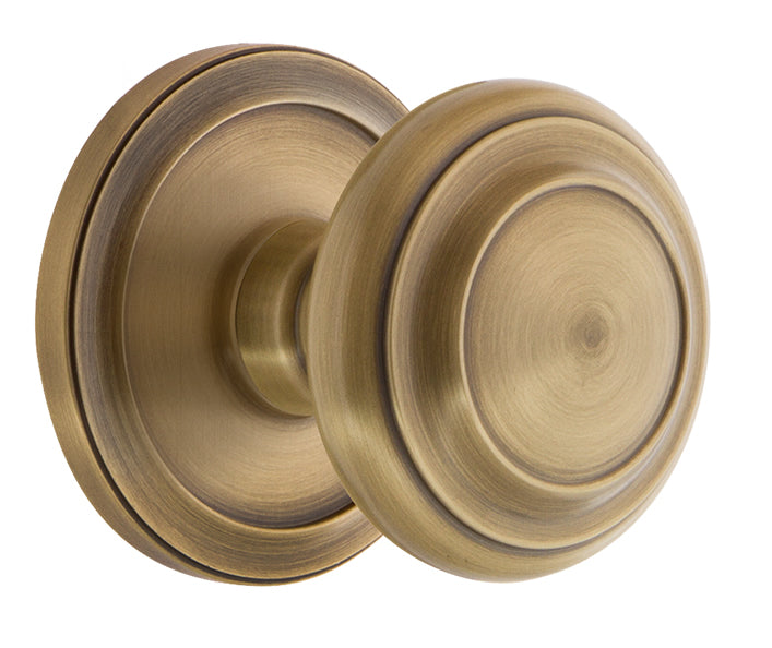 Grandeur Circulaire Rosette with Circulaire Knob