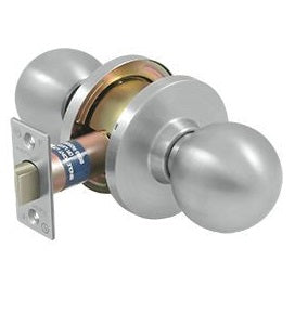 Deltana Commercial Round Passage Standard Grade 2 - Stainless Steel / Zinc