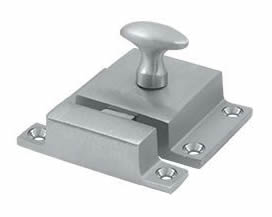 Deltana Solid Brass Cabinet Lock - Satin Chrome