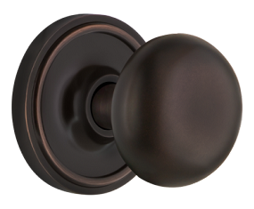 Nostalgic Warehouse Classic Rosette with New York Knob - Mortise Lock