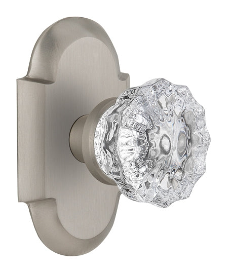 Nostalgic Warehouse Cottage Plate with Crystal Knob