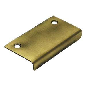 Deltana Solid Brass Mirror Pull - Antique Brass