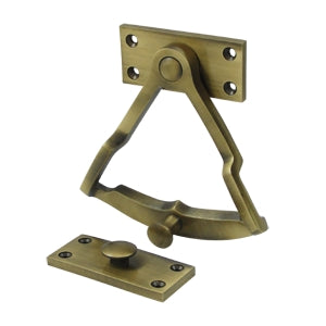 Deltana 12 Inch Concealed Screw Bolt - Antique Brass